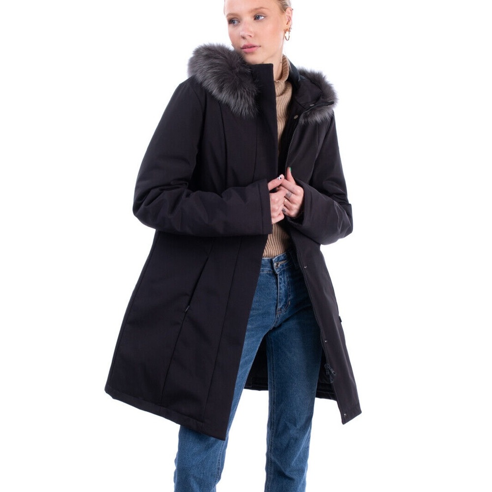 NWT RefrigiWear” Lady Tech Winter Parka” w/Real Fur Trimmed Hood-SZ- M, L and XL